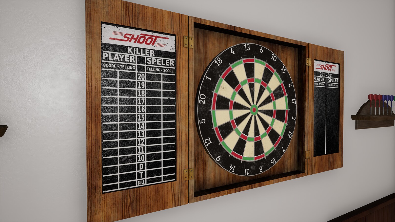Bowling, Pool & Darts Pub Games Pack in Props UE Marketplace